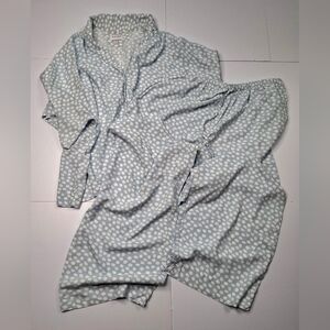 Piyama 100% Rayon Polkadot Pajamas For Women Size S/M